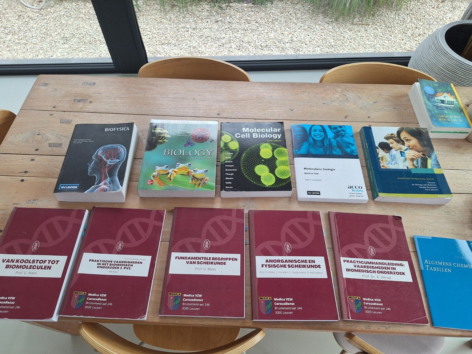 Ensemble de livres complet : 1er baccalauréat en sciences bi, Enlèvement ou Envoi