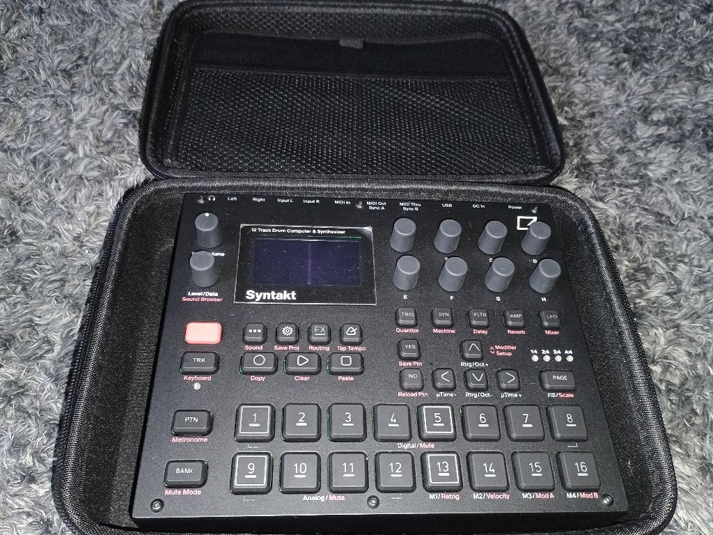 case voor elektron digitakt digitone syntakt...., Musique & Instruments, Enlèvement ou Envoi, Comme neuf