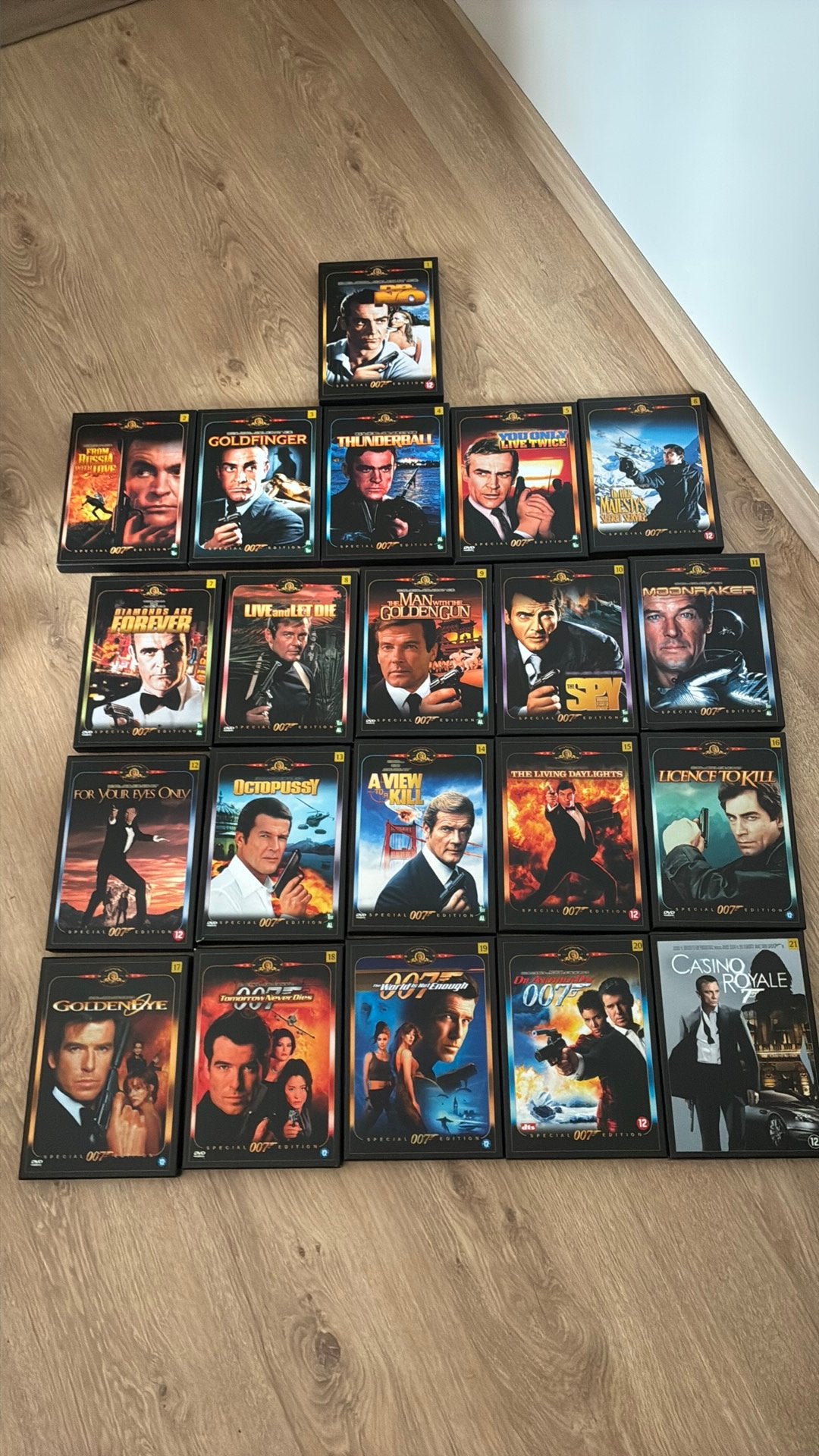 James bond special 007 edition, Enlèvement ou Envoi
