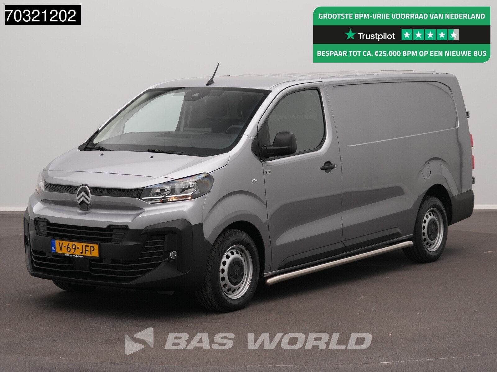 Citroën Jumpy 145pk Automaat L3H1 Trekhaak Navi Airco Cruis, Automaat, Stof, 4 cilinders, Citroën