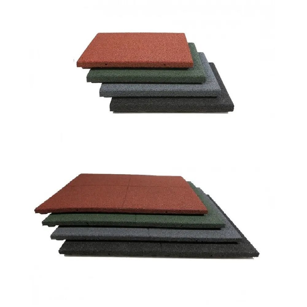Rubber Paver Tiles Gymvloer Fitness Kracht Sport GymFactory, Verzenden, Nieuw, Benen, Overige typen