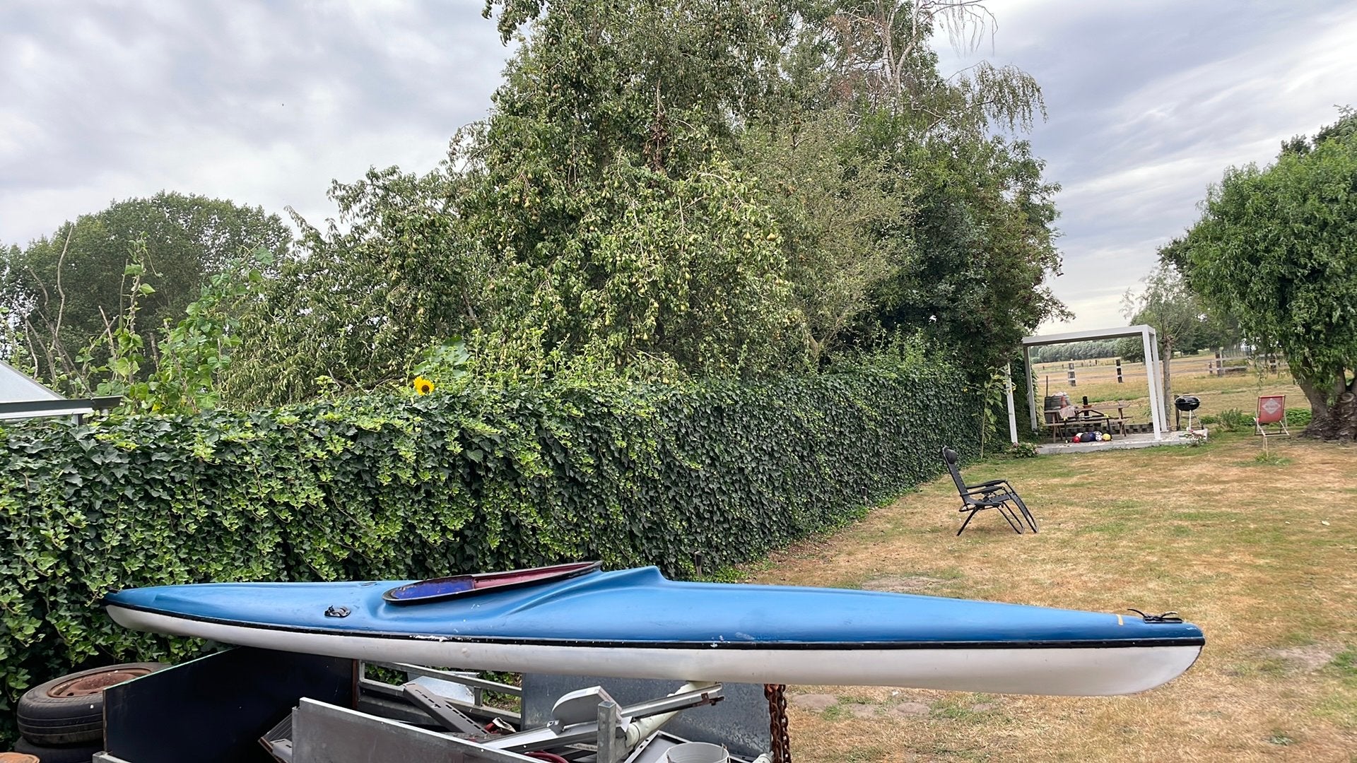 Kayak zonder peddel, Ophalen, Zo goed als nieuw