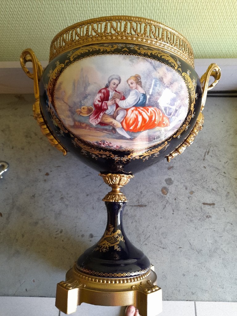 Mooie vaas en bonbonniere, Antiek en Kunst, Ophalen