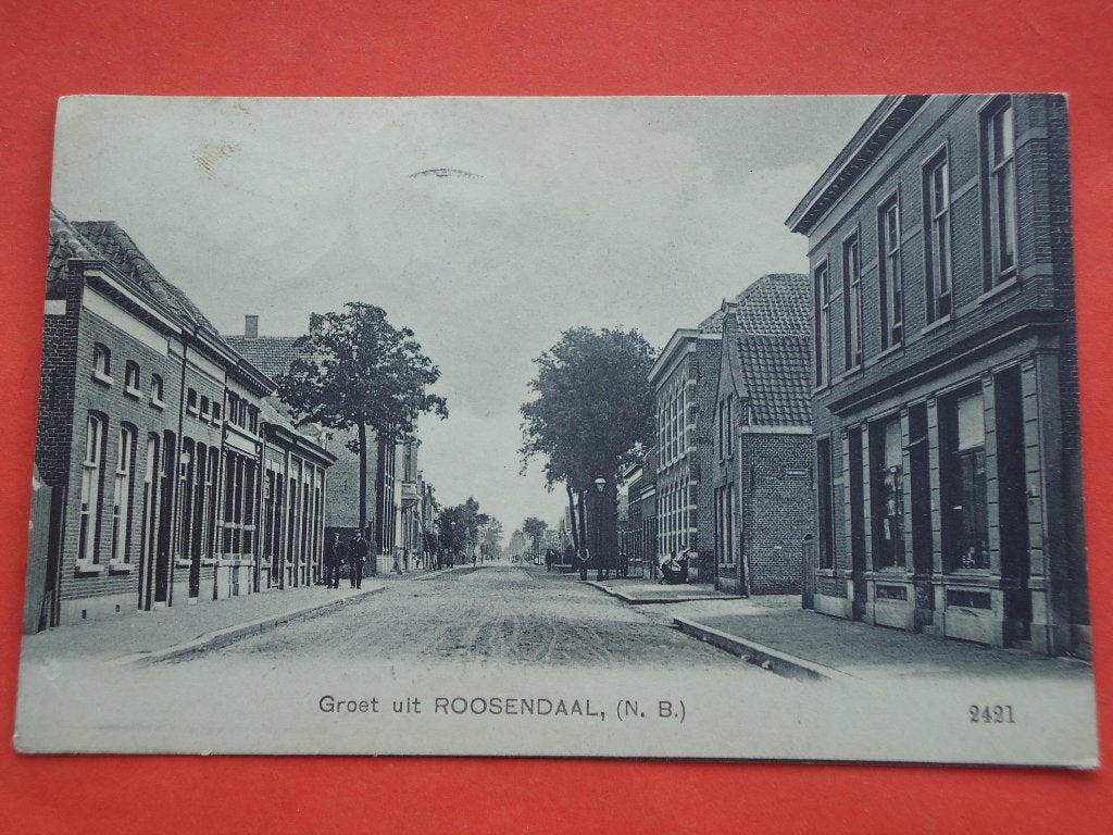 Noord-Brabant > Roosendaal Groet uit Roosendaal, Collections, Cartes postales | Pays-Bas, Envoi, 1920 à 1940, Affranchie, Brabant du Nord/ Brabant Septentrional