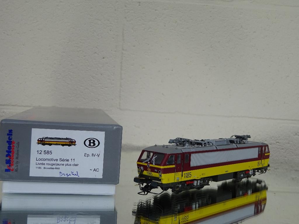 L.S.Models 12585-AC-digital loco SNCB/NMBS série 1185, Enlèvement ou Envoi, Comme neuf