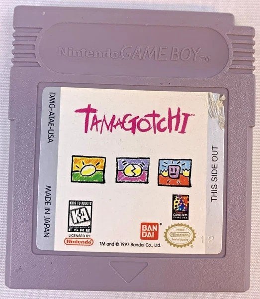 Jeu NTSC Bandai 1997 pour Nintendo Game Boy Tamagotchi, 1 joueur, Comme neuf, À partir de 3 ans, Simulation