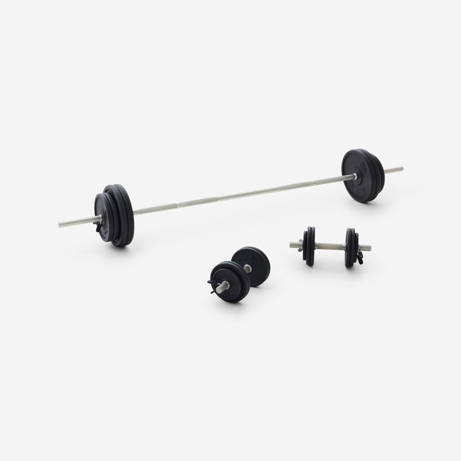 halteres poids disques barre musculation, Sports & Fitness, Enlèvement