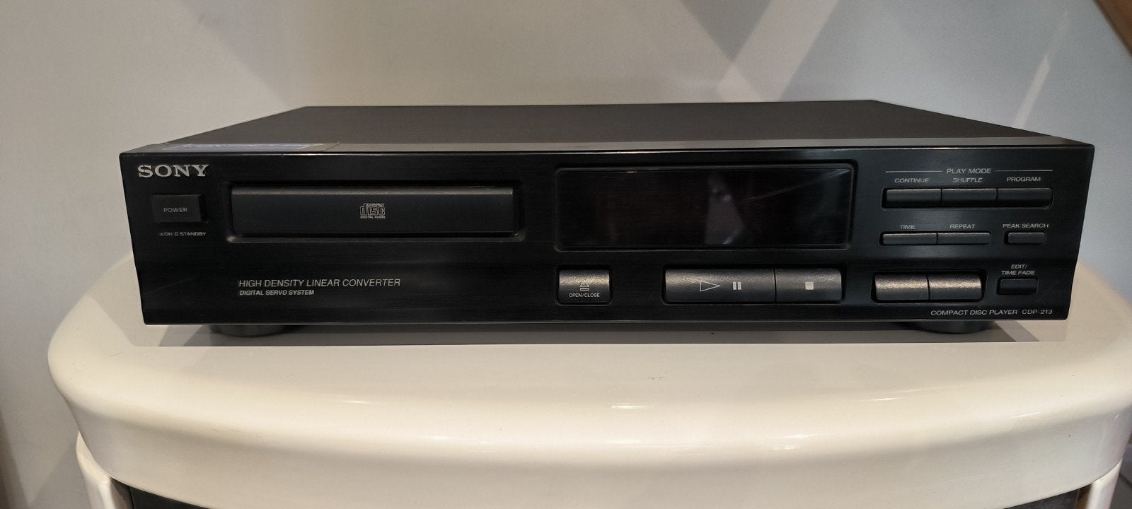 Lecteur cd Sony modèle cdp-213, Enlèvement, Sony