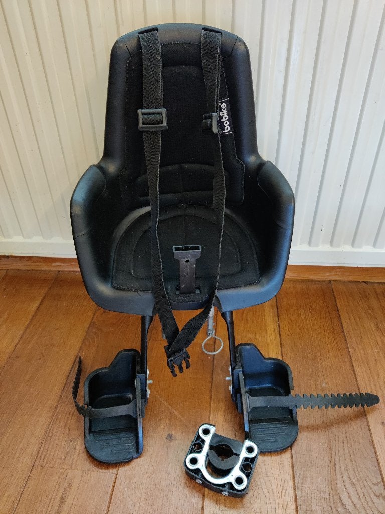 Siège enfant vélo avant Bobike, Ophalen, Bobike, Gebruikt, Voetsteuntjes
