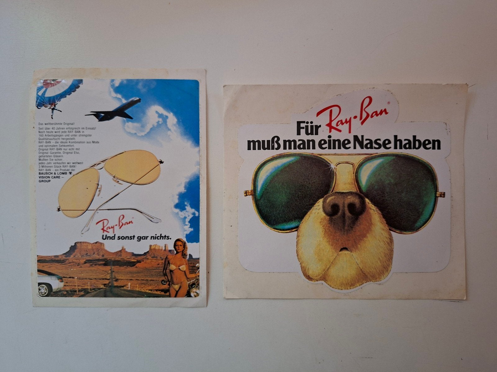 Stickers Ray Ban brillen, Ophalen of Verzenden, Zo goed als nieuw, Merk