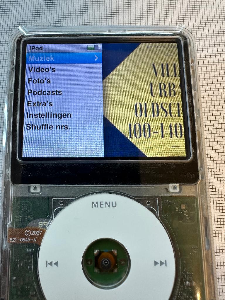 iPod classic 7G (façade transparente pers) 160Go/256Go/512Go, Classic, Enlèvement ou Envoi, Autres couleurs, Reconditionné