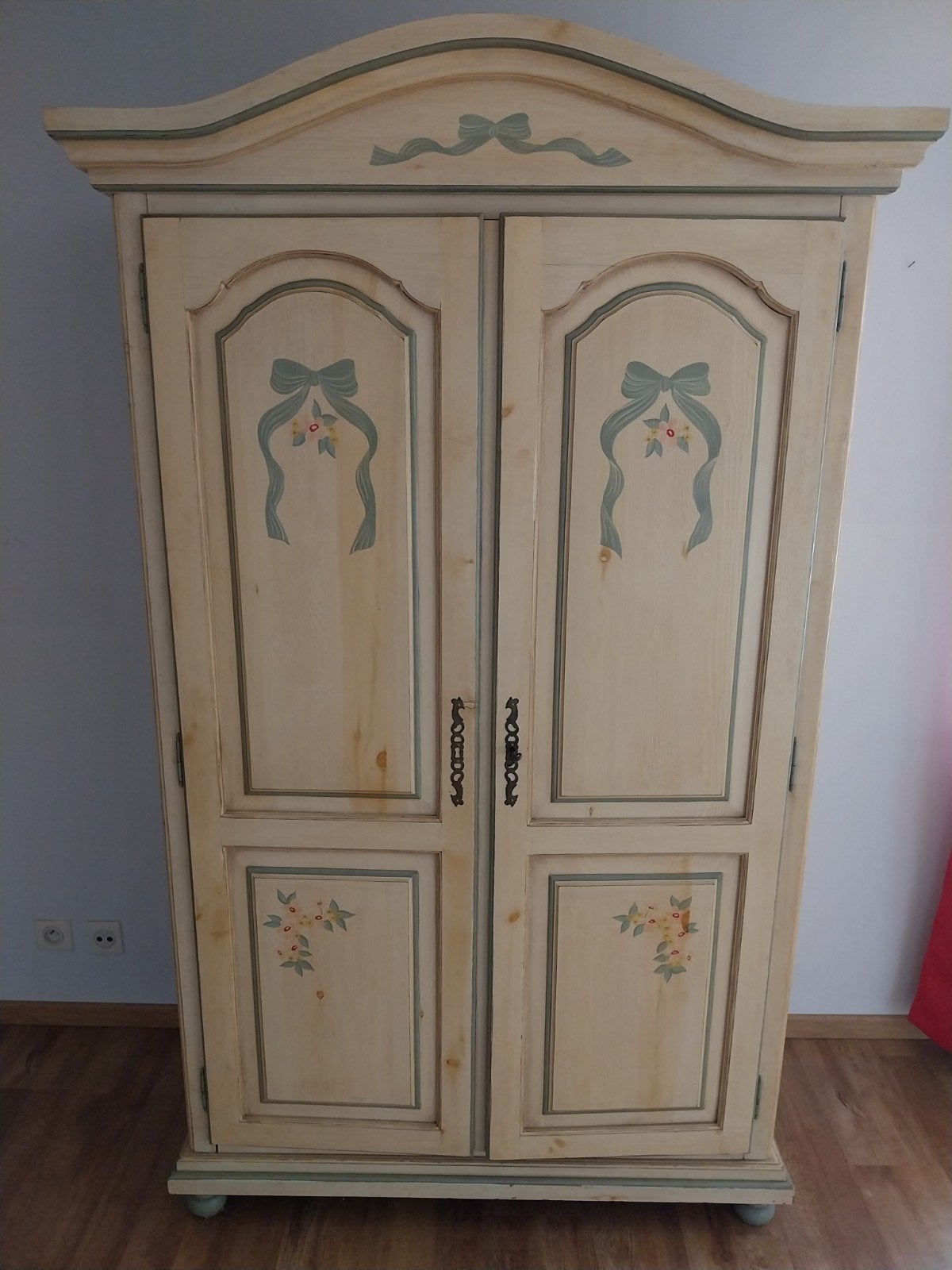 Shabby chic eikenkast, Antiek en Kunst, Ophalen