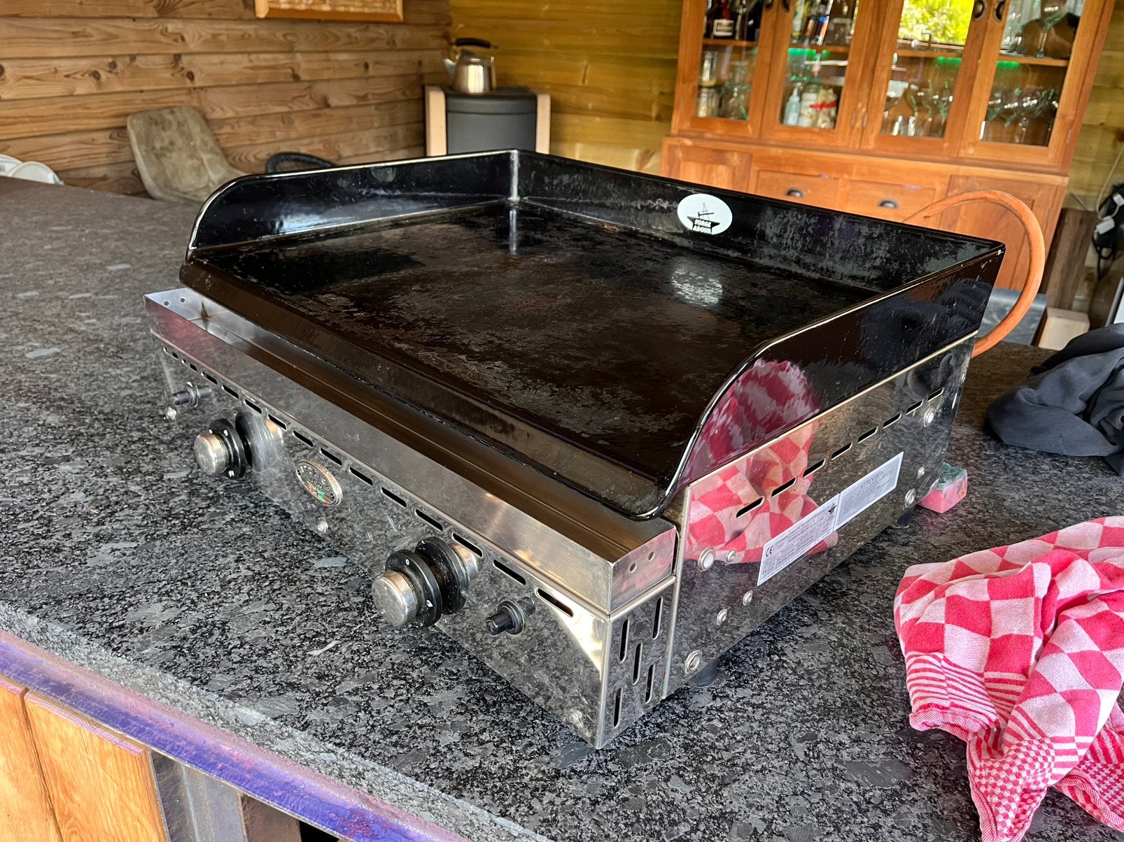 Grillplaat, Elektronische apparatuur, Contactgrills, Zo goed als nieuw, Ophalen
