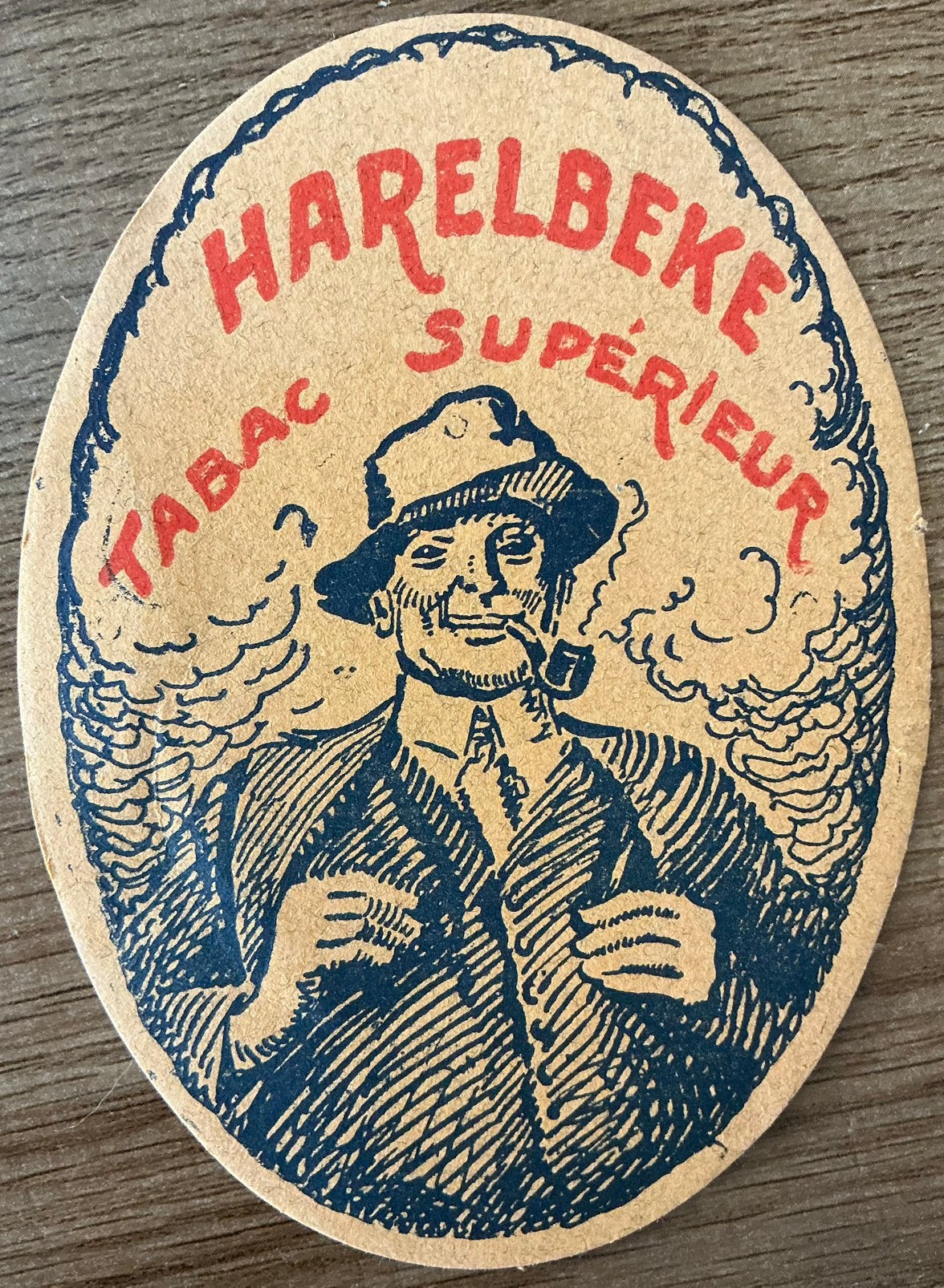 Étiquette Tabak Harelbeke, Enlèvement ou Envoi, Comme neuf, Autres types
