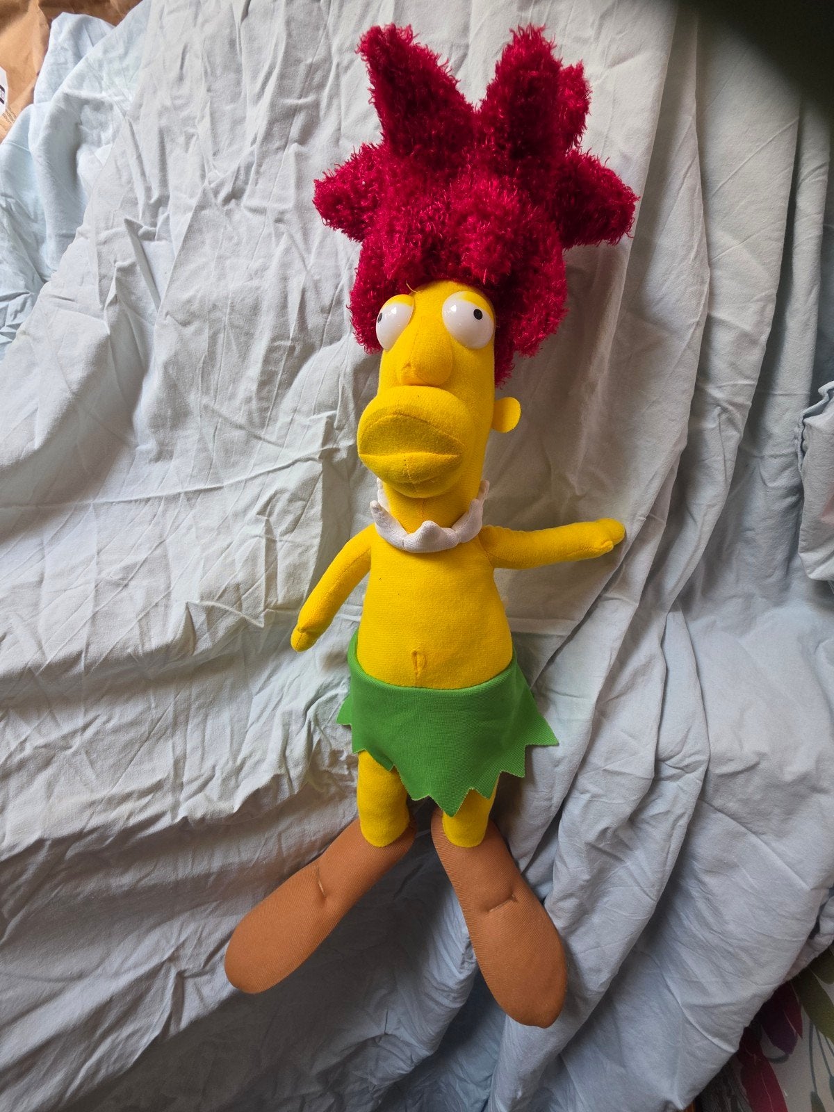 The Simpsons Tahiti Bob. Groot, zacht figuur ouder dan 40, Verzamelen, Ophalen of Verzenden