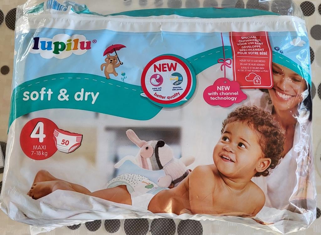 Lupilu pampers nr.4, Ophalen