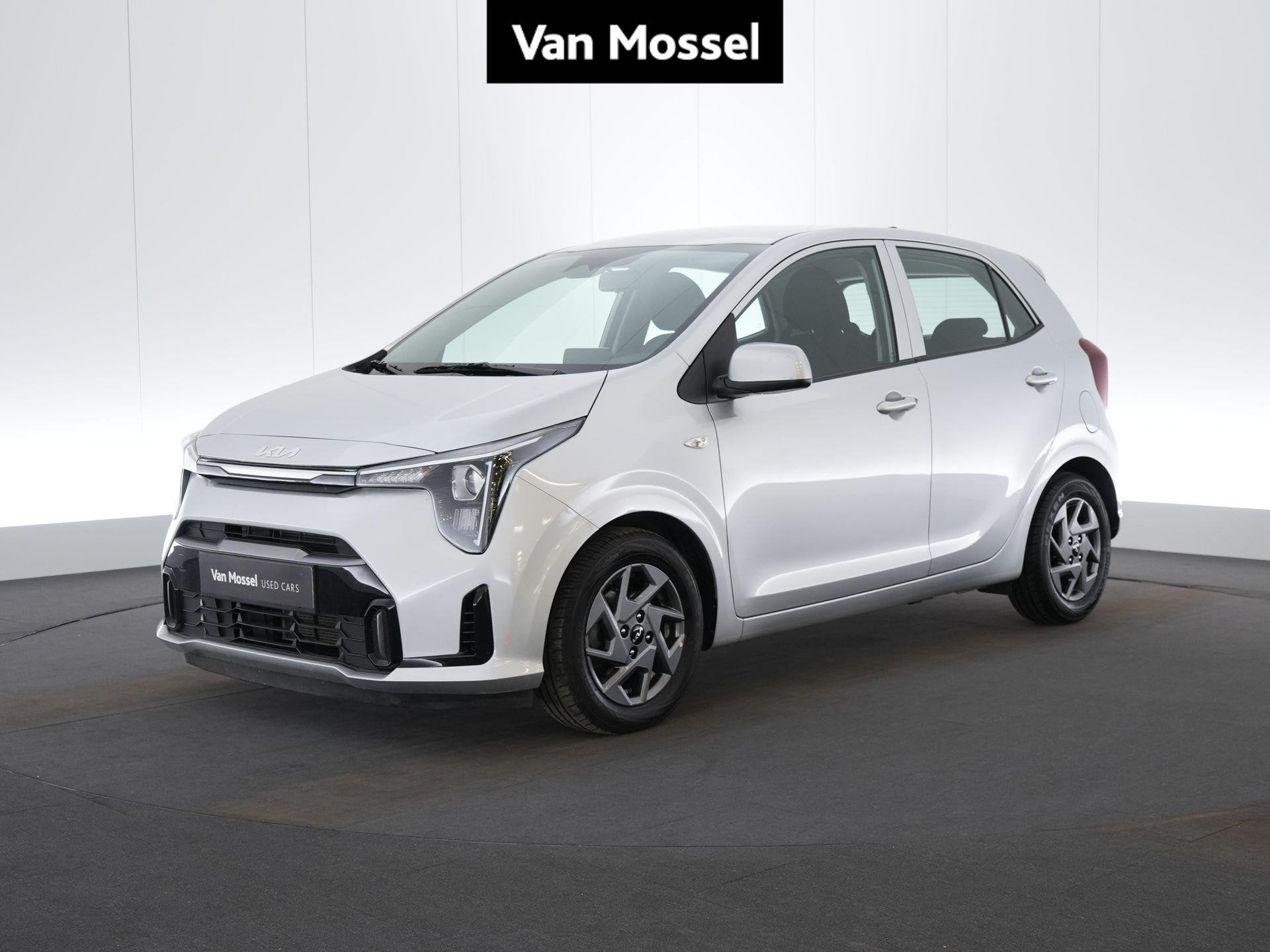 Kia Picanto 1.0 GDI ISG 63 AMT Pulse, Auto's, Stof, Zwart, Lane Keeping Assist, Bedrijf