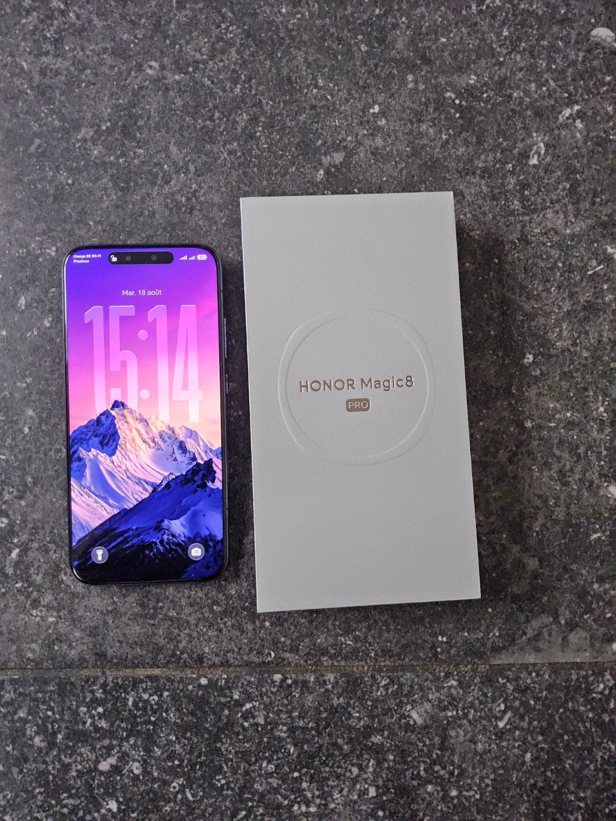 ech/vds Honor Magic 8 pro 512gb, Enlèvement, Noir