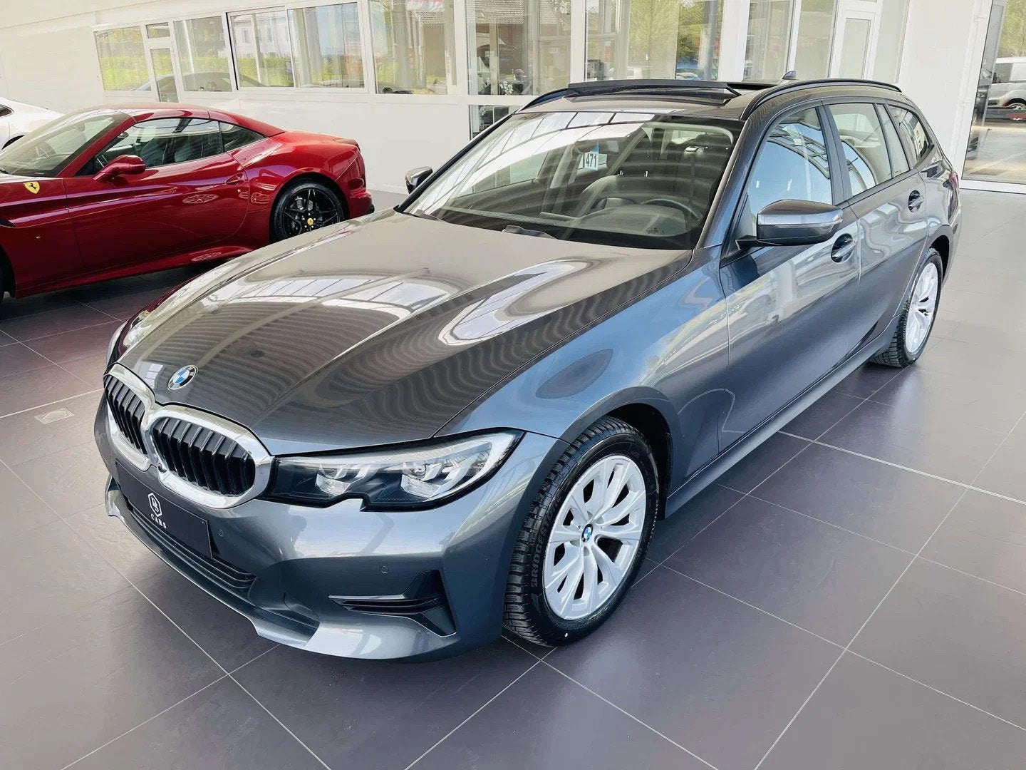 BMW 3 Serie 318 dA MHEV * GARANTIE + TOIT PANO + LED + GPS +, Achat, Euro 6, Entreprise, 5 portes
