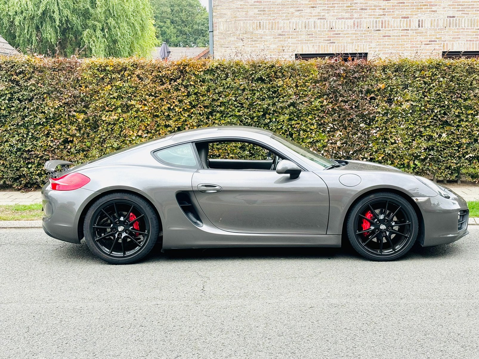 PORSCHE CAYMAN S 325PK 2014 50000KM, Auto's, Automaat, Dealer onderhouden, Euro 6, Cayman