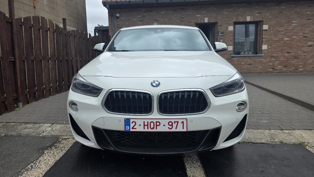 BMW X2 1.5iA sDrive18 – Boîte automatique pack M sport gps, Autos, Euro 6, Noir, 5 portes, 5 places