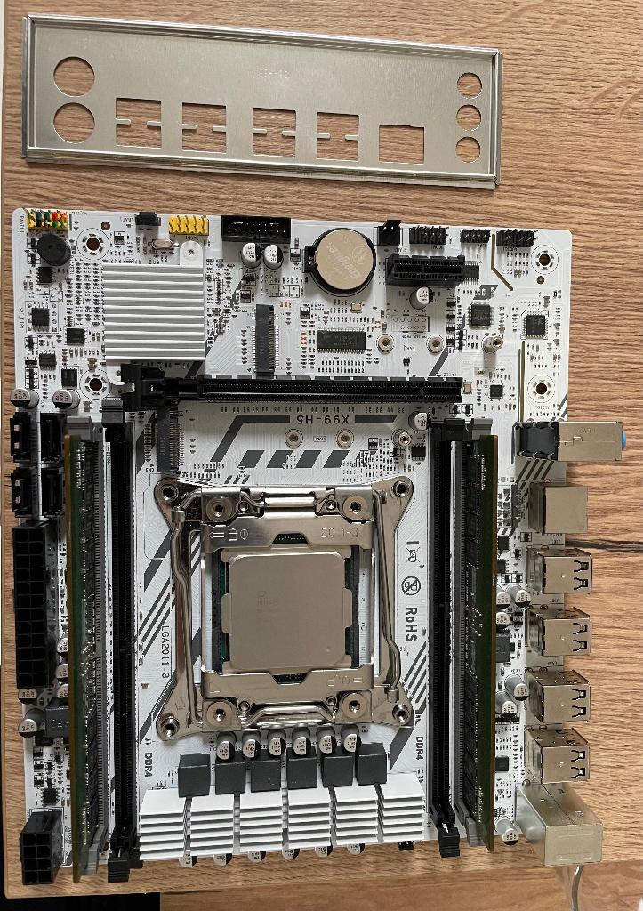 Carte mère X99 v3+ Cpu 2680 v4+ 32GbDDR4. 3200Mhz, Computers en Software, Ophalen, Nieuw, DDR4