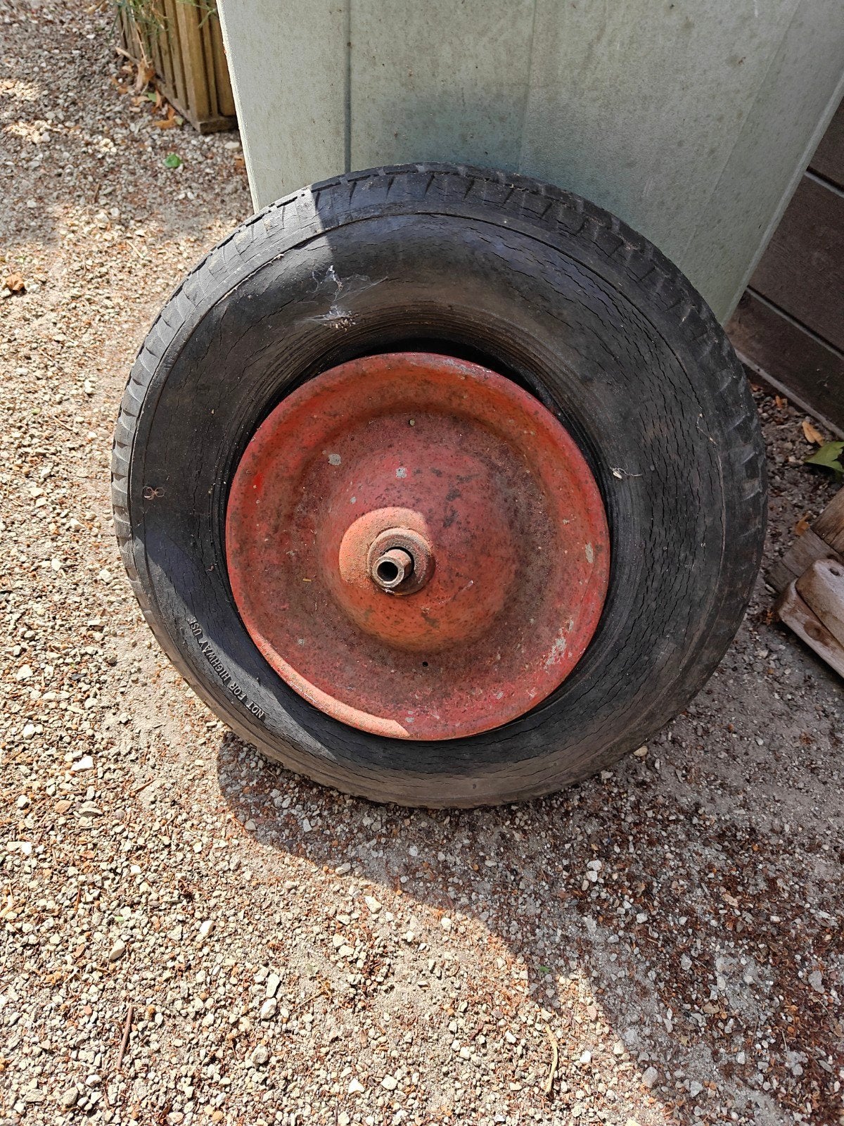 Wiel kruiwagen, Tuin en Terras, Kruiwagens, Ophalen