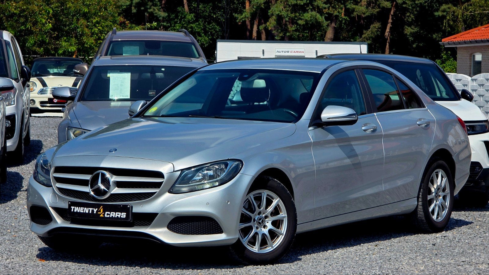 Mercedes Benz C180 Automaat Airco CruiseC ParkeerS Sedan, Auto's, Mercedes-Benz, Automaat, Stof, 4 cilinders, Parkeersensor