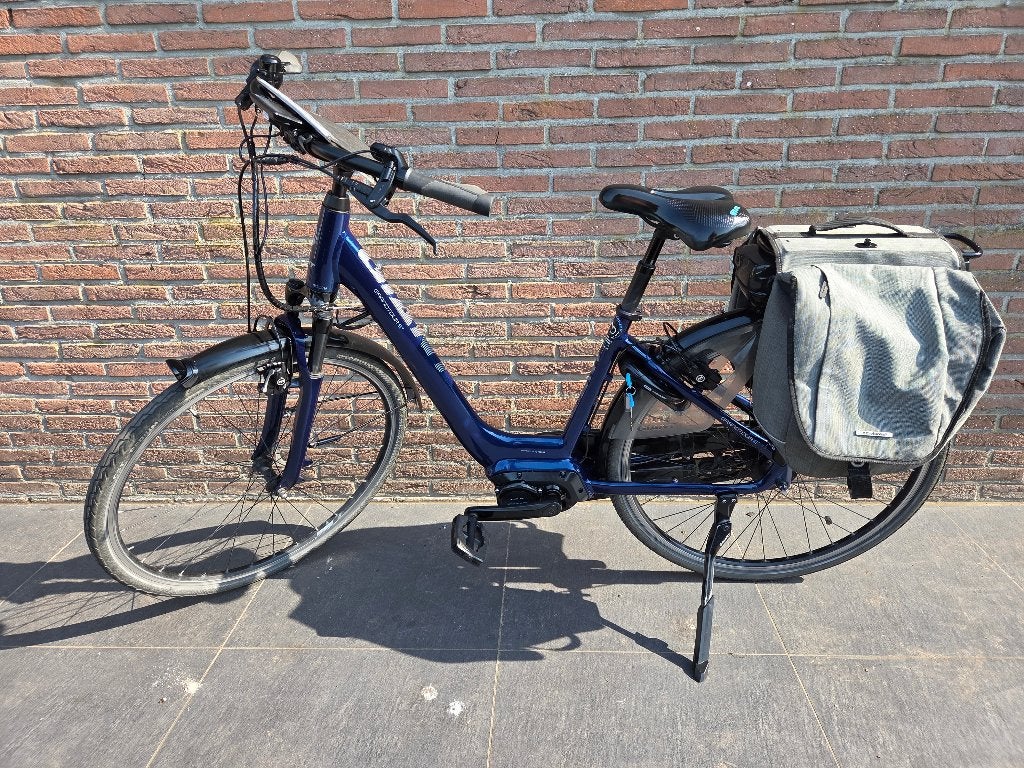 Elektrische damesfiets giant met yamaha middenmotor, Ophalen, Giant, Zo goed als nieuw, Minder dan 47 cm