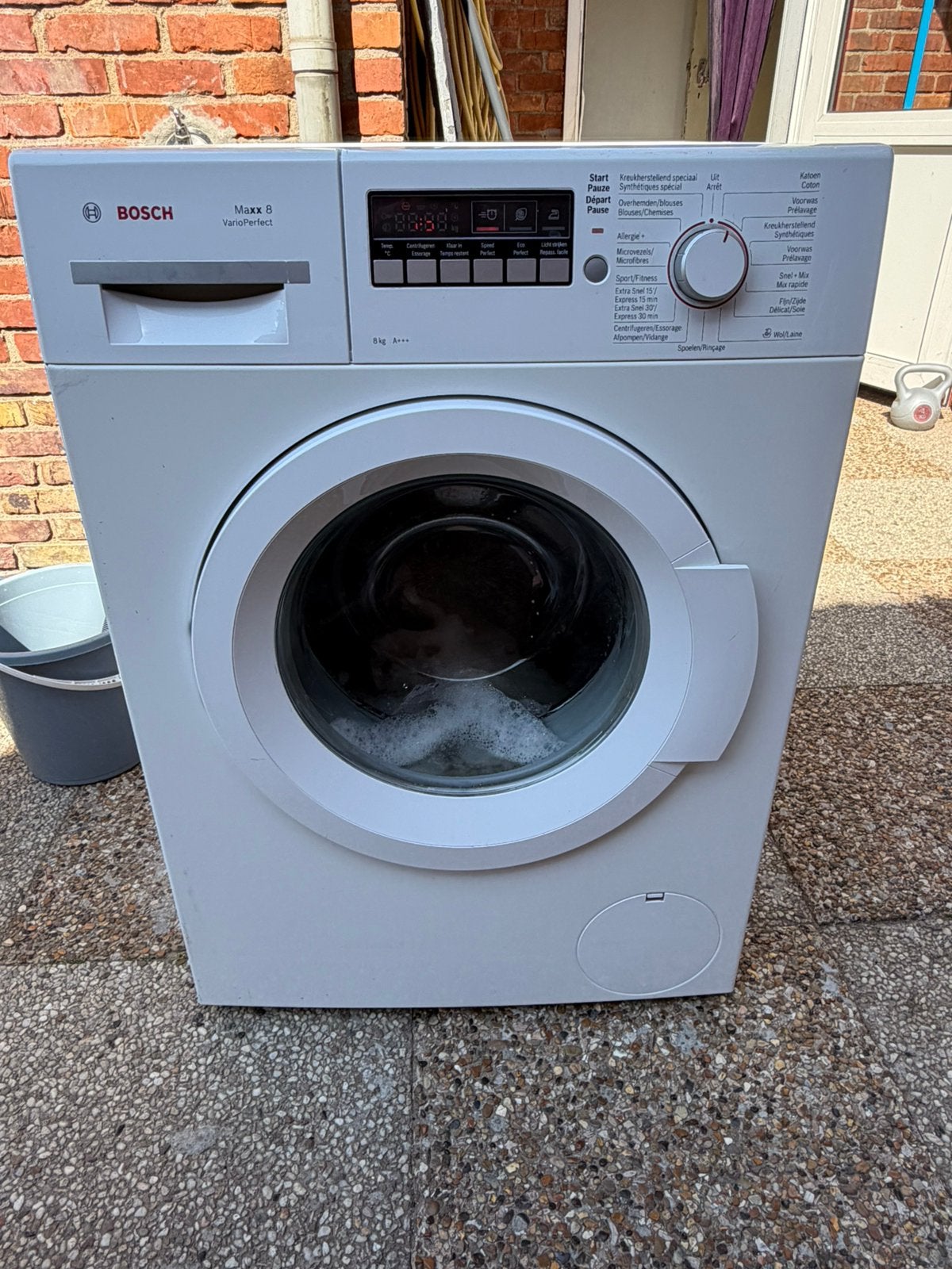 Bosch wasmachine maxx 8 VarioPerfect, Elektronische apparatuur, Wasmachines, Ophalen, Zo goed als nieuw