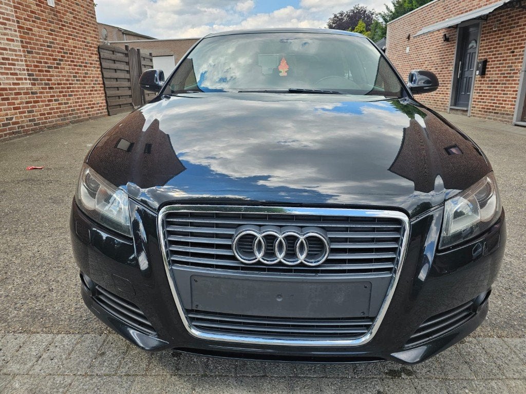 Audi A3 2.0 Tdi 3x S-Line 136pk(Bouw2009/213.000km)Export, Auto's, Audi, Euro 5, Zwart, 4 cilinders, Zwart