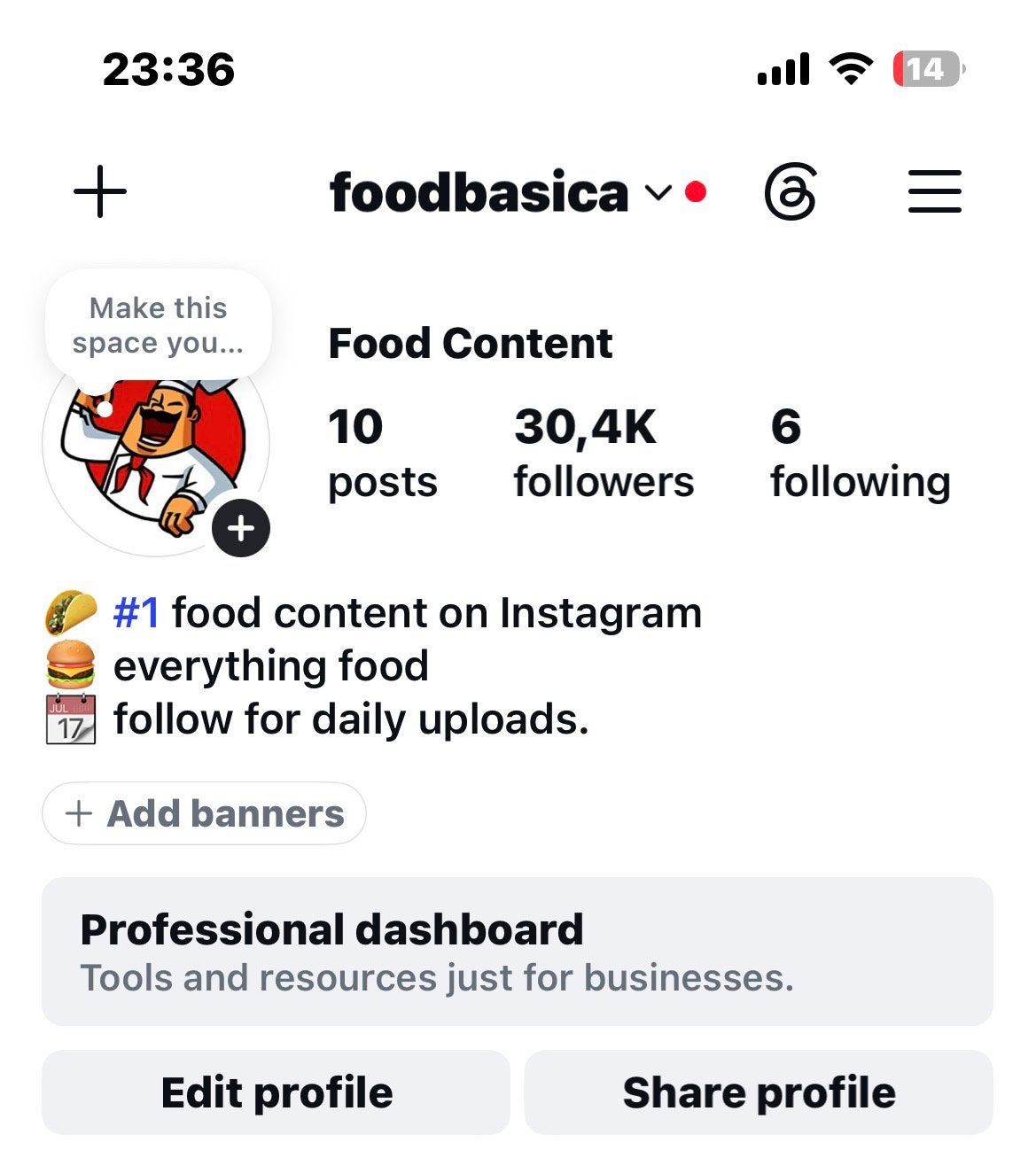 Profil Instagram 30k, Livres, Enlèvement ou Envoi