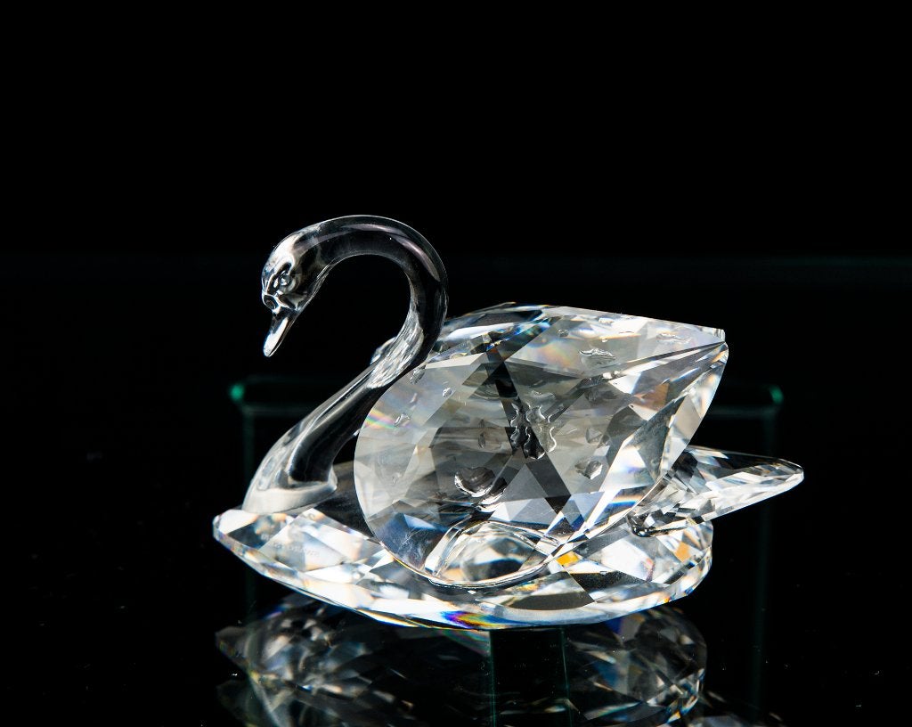 Grand cygne en cristal Swarovski, Collections, Swarovski, Enlèvement ou Envoi, Figurine