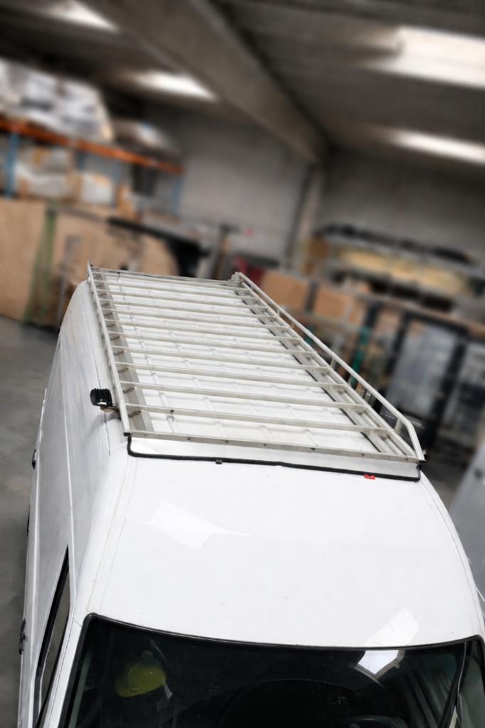 Dakrek voor bestelwagen - zilver, Enlèvement, Utilisé