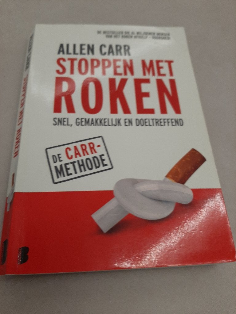 Boek: Allen Carr. Stoppen met Roken, Boeken, Ophalen, Gelezen, Diverse