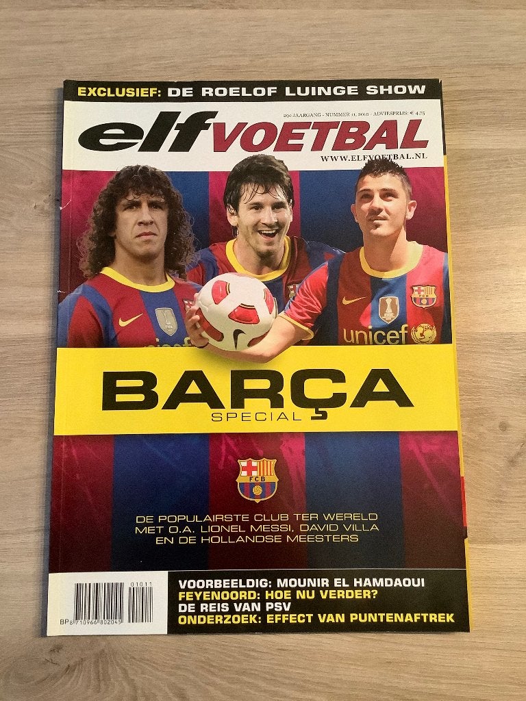 Elf Voetbal Magazine - Barca Special, Enlèvement ou Envoi, Comme neuf, Elf Voebal, Sport de ballon