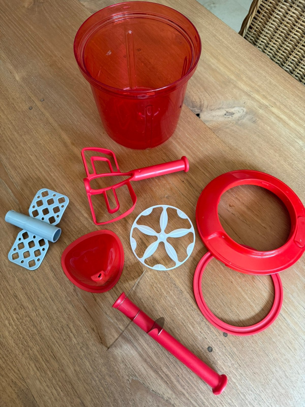 SuperSonic Chopper L met toebehoren - Tupperware!, Huis en Inrichting, Keuken | Tupperware, Ophalen, Nieuw
