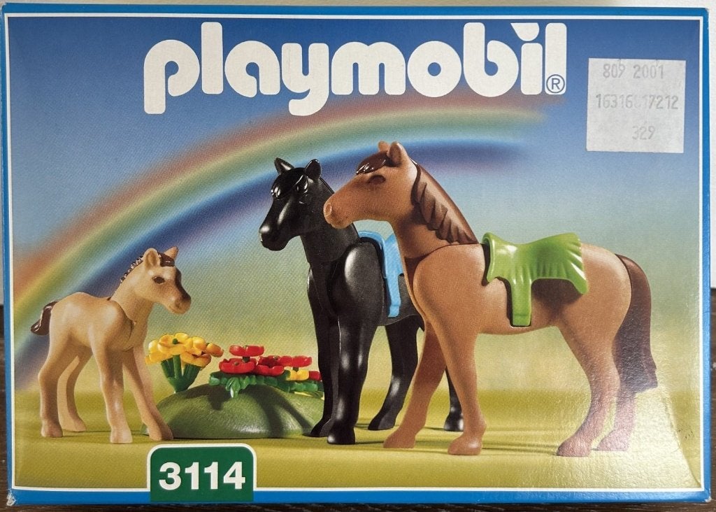 Playmobil 3114 | Paarden en veulens, Ophalen of Verzenden, Zo goed als nieuw, Complete set