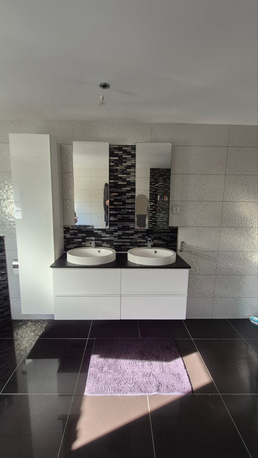 Meuble sdb double vasque, Maison & Meubles, Salle de bain | Meubles de Salle de bain, Enlèvement