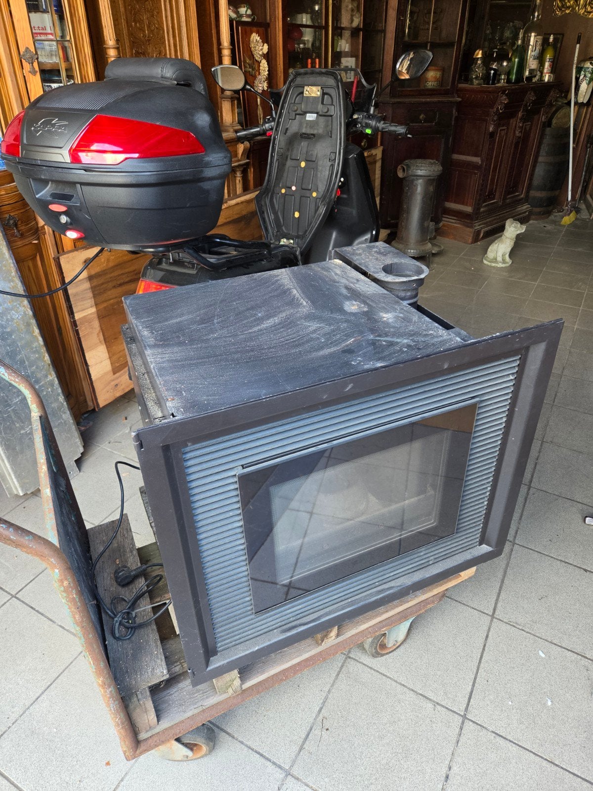 inbouw pelletkachel  edelkamin 10.5 kw, Ophalen of Verzenden