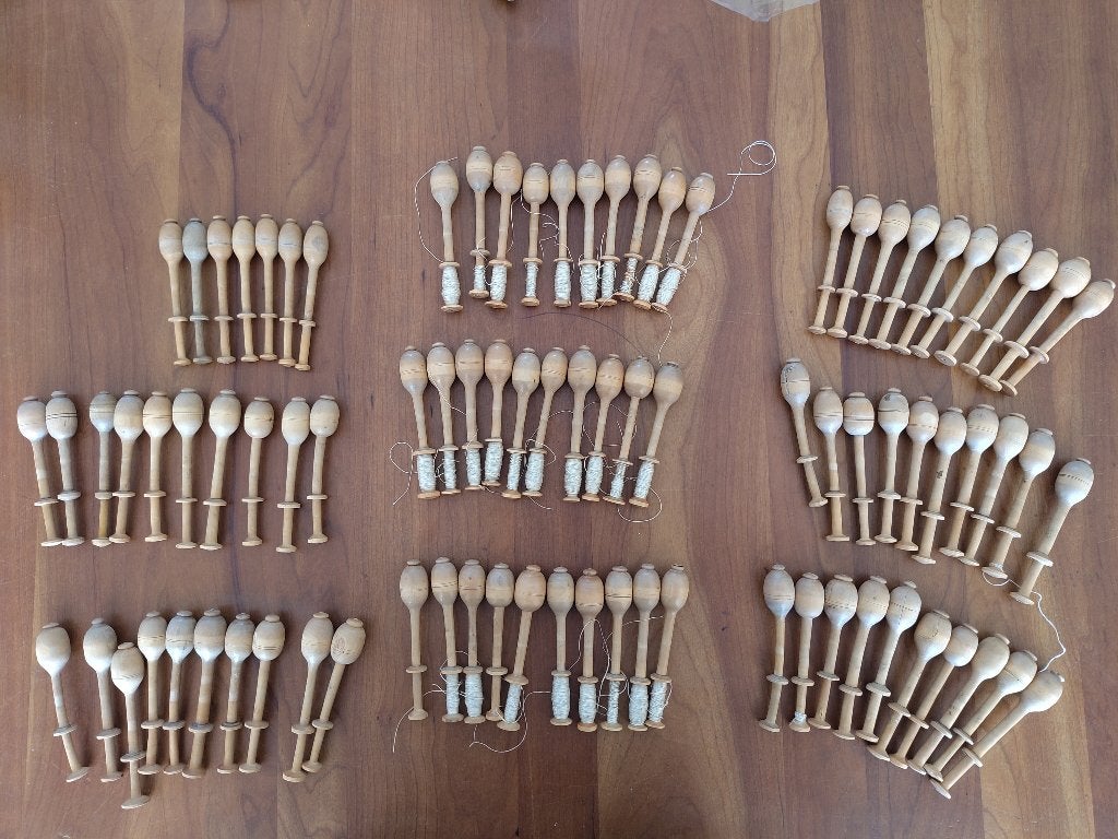 Kantklosjes, Hobby en Vrije tijd, Ophalen of Verzenden, Gebruikt, Klos(sen)