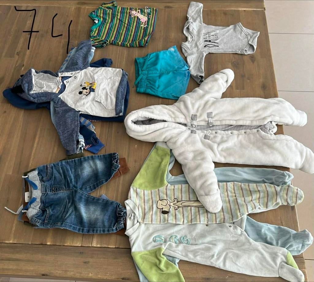 Babykledij verschillende maten jongens en meisjes, Ophalen, Maat 50