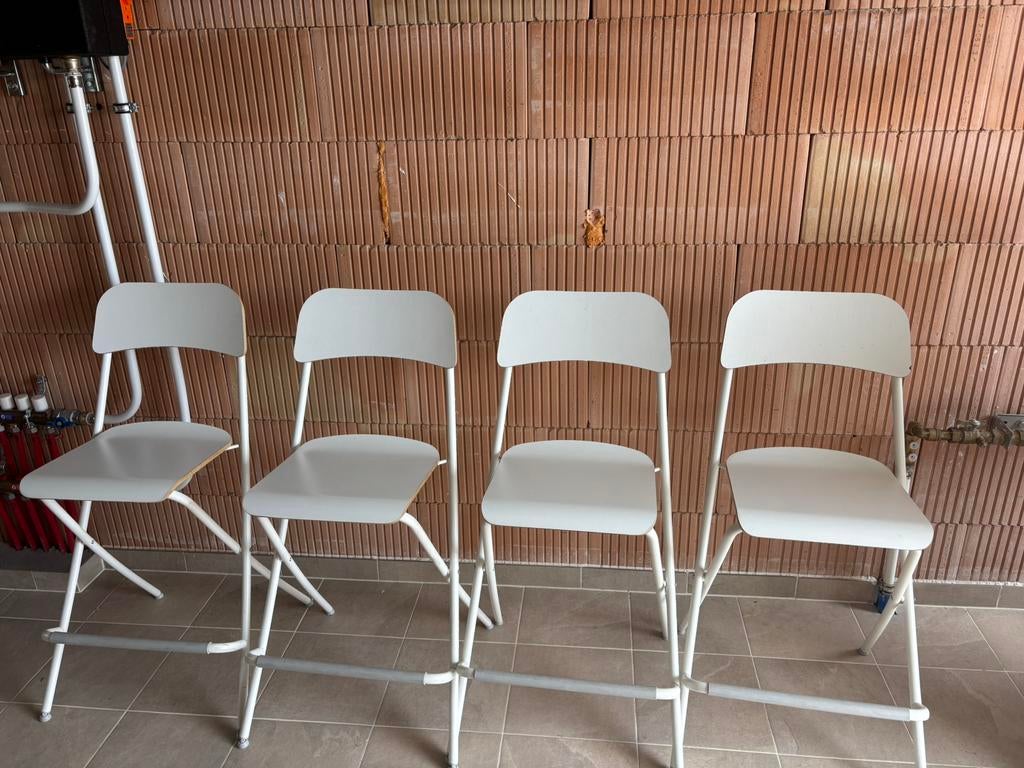 Lot de 4 chaises de bar, Enlèvement, Comme neuf