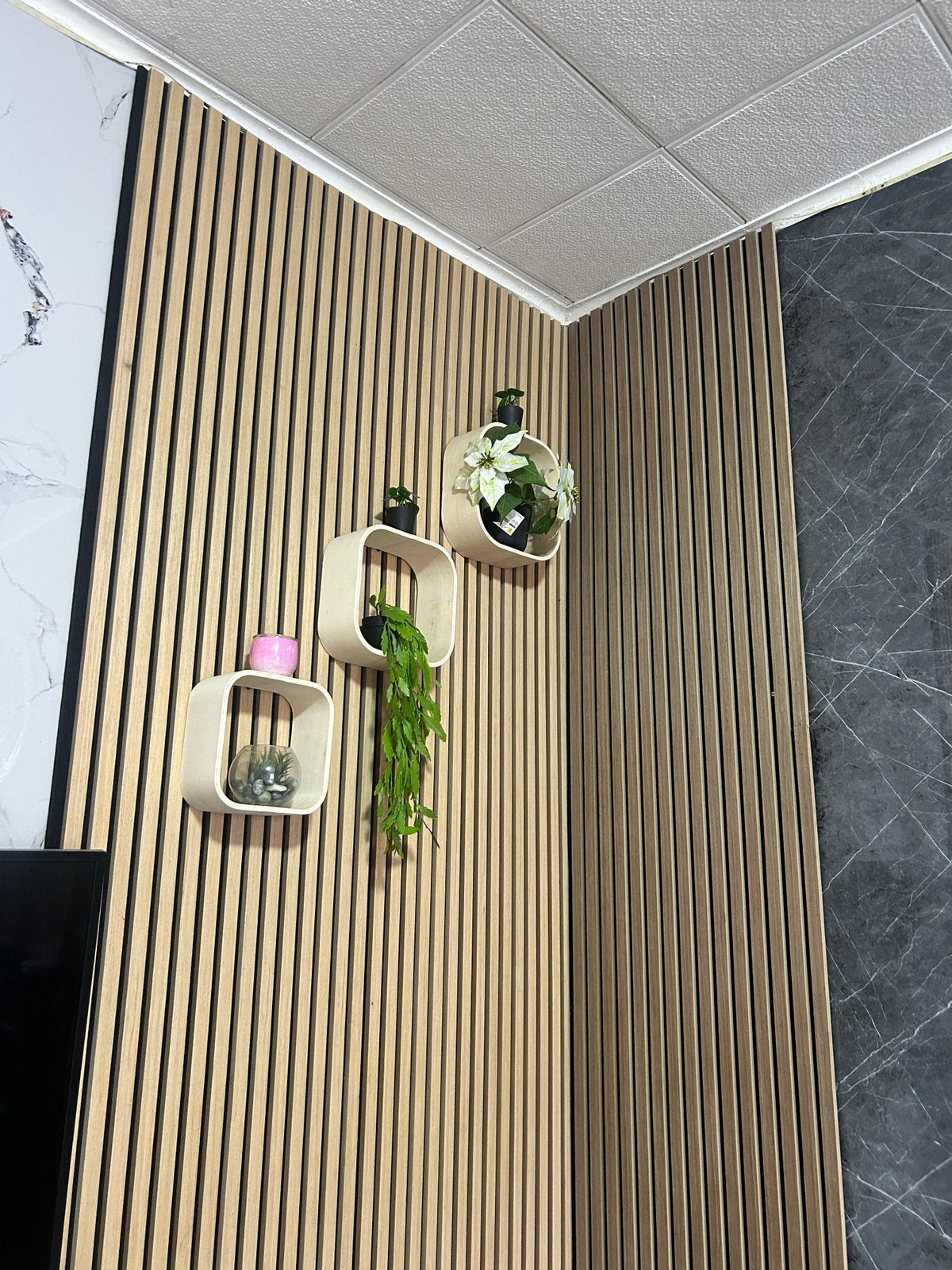 Gratis 7 Houten Wandpanelen 270  60 cm, Tuin en Terras, Tuinschermen, Zo goed als nieuw, Ophalen