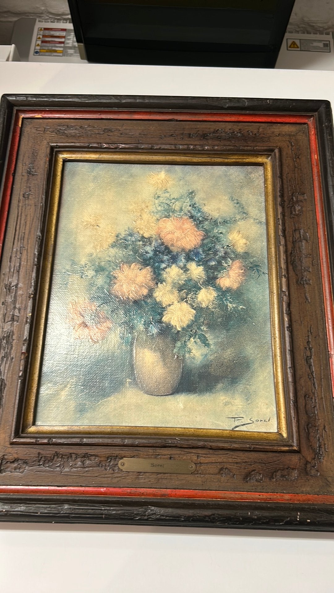 Schilderij Sorel P. 23x29 ong., Ophalen