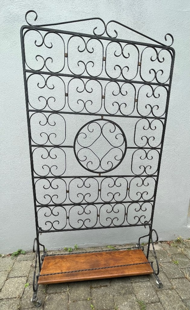 Cloison séparateur en fer forgé vintage, Enlèvement, Utilisé