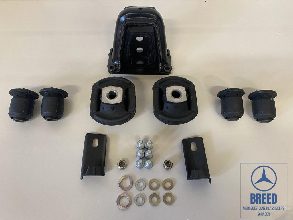 Subframerubberset achter voor Mercedes-Benz W123 C123 S123, Autos : Pièces & Accessoires, Neuf, -, -, Enlèvement ou Envoi