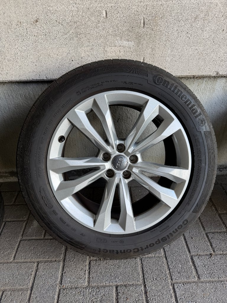 Jantes Audi 19 pouces, Autos : Pièces & Accessoires, 255 mm, Véhicule de tourisme, Pneus été, Utilisé