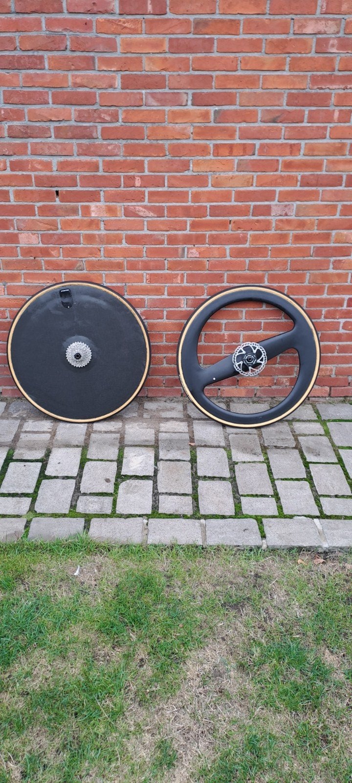tijdritwielen, Ophalen of Verzenden, Zo goed als nieuw, Schijfrem, Overige merken