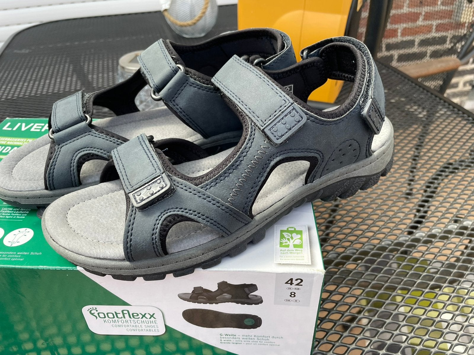 Nieuwe Sandalen heren M/ 42, Kleding | Heren, Schoenen, Ophalen of Verzenden, Nieuw, Sandalen